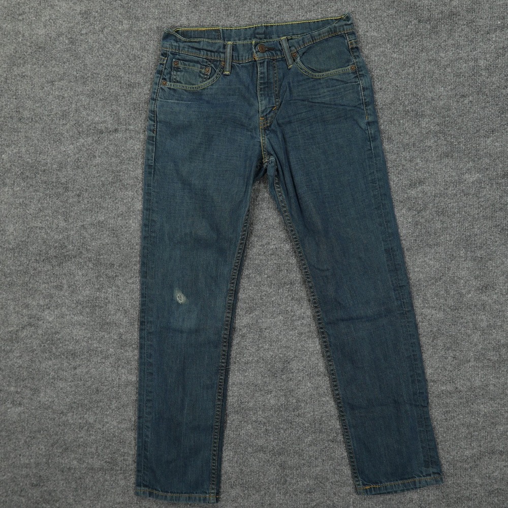 Levis 511 Jeans Men 30x30 Blue Slim Straight Dark Wash Stretch